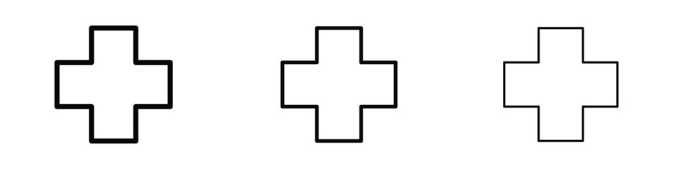 Add icon editable. Design template vector