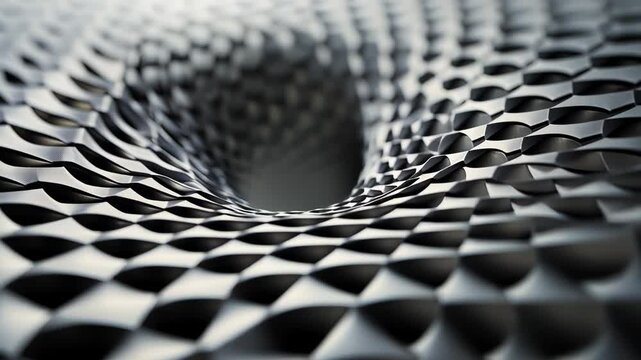 Metallic Mesh Pattern and Texture Illustration for Technology Backgrounds