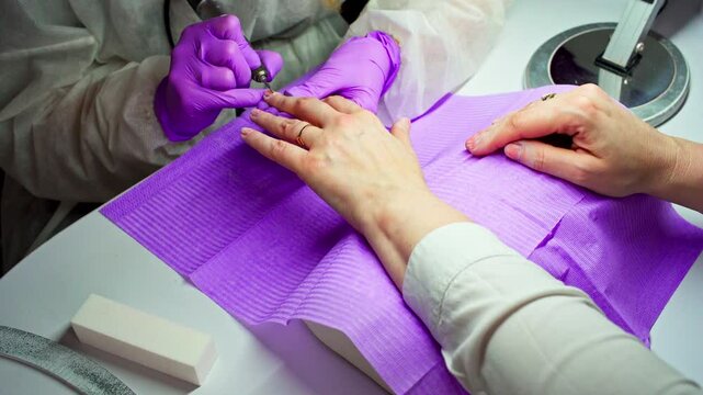 Engaging in a Professional Nail Care and Manicure Session for optimum beauty and style