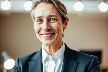 Smiling Business Professional Portrait