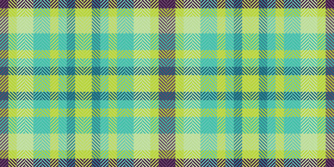 Vibrant lime green and teal plaid pattern.  Perfect for textile design, website backgrounds, or fashion projects.  This energetic, modern design evokes feelings of freshness and optimism.