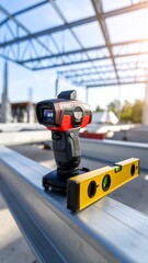 High-Precision 3D Laser Scanner for Construction Site Surveying and Measurement
