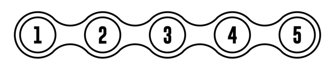 label number infographic template