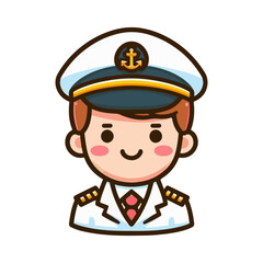 
illustration design of a captain