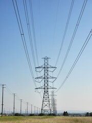 electric power lines