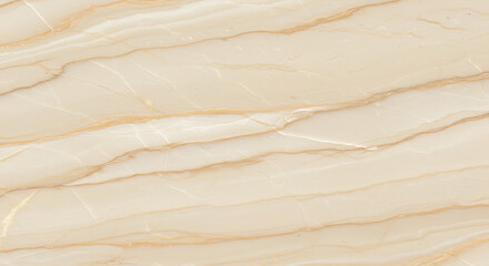 Creamy Beige Marble Texture with Light Brown Veins