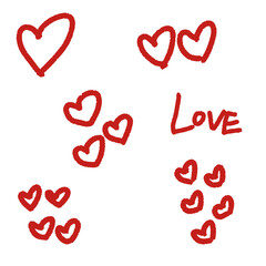 사랑과 행복 벡터