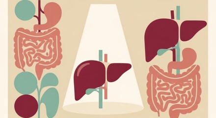 Awareness design highlighting liver health for world hepatitis day campaign