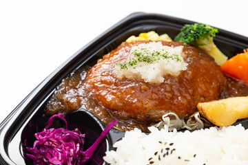 ハンバーグ弁当