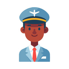 
illustration design of a flight attendant
