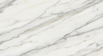 Elegant White Marble Texture with Subtle Grey Veins