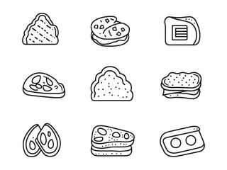French Toast Vector Icon
