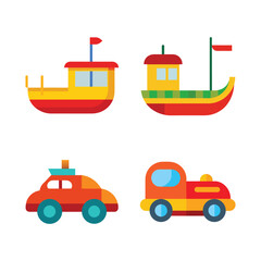 Obraz premium set of a toy