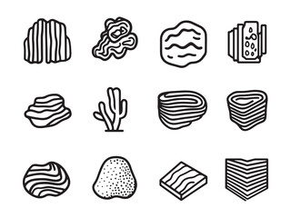 Ground Cloth Ultra Minimalist 2D Line Art Variation