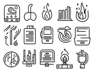 Hot Press Minimalist 2D Line Illustration