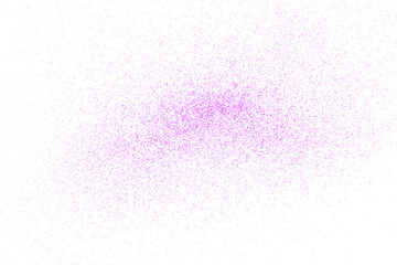  Pink glitter scattered flying isolated on white, background and texture, clipping