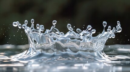 Water Splash Crown