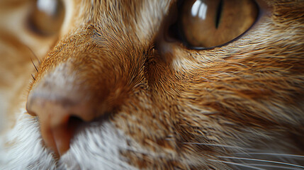 Distinctive Markings: A Close-Up Portrait of a Pet's Unique Patterns