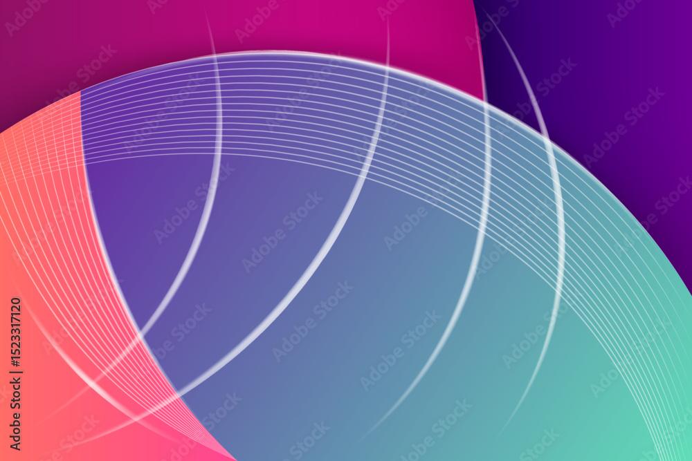Poster abstract colorful purple pink shapes presentation background gradient dynamic lines background moder