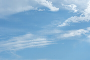 blue sky with clouds