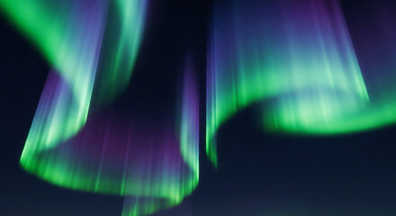 Dancing Lights: A mesmerizing display of the aurora borealis painted across the night sky. A breathtaking, photorealistic view, showcasing nature's light show. 