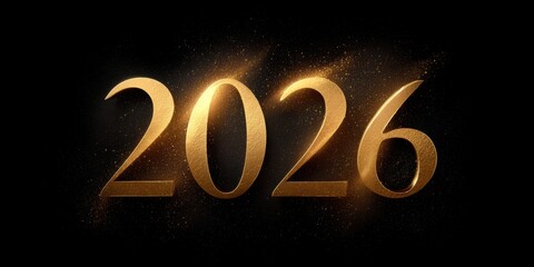 Happy new year 2026. Holiday Background from 2026