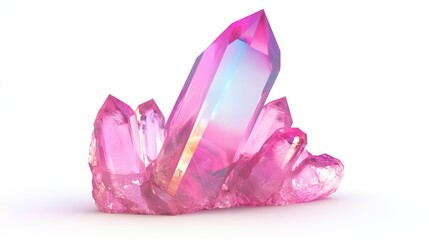 Pink Crystal Cluster
