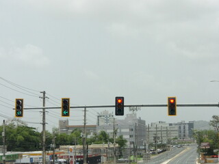 Bayamón, Puerto Rico, Puerto Rico- May 3, 2025
Traffic lights on Betances Avenue in Bayamón,...
