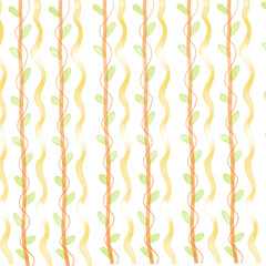 Spring Twist Grid Aesthetic Pattern