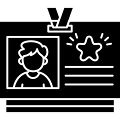 Membership Card Vector Icon