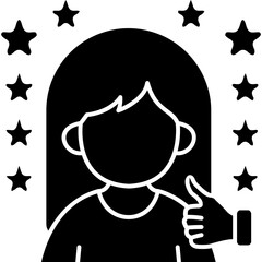Best Customer Experience Vector Icon