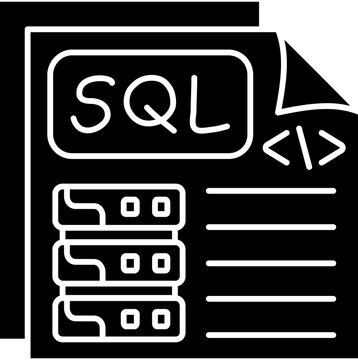Sql Vector Icon