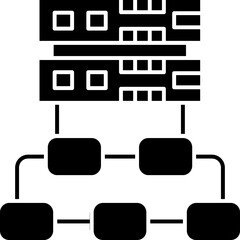 Proxy Server Vector Icon