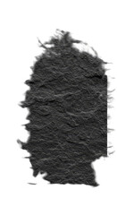 Abstract Black Textured Background Isolated Design Element Graphic Grunge