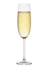 Illustration Champagne Glass with Transparent Background Cheers Celebration
