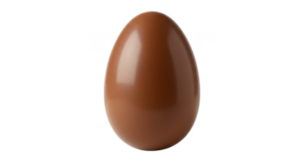 Isolated Chocolate Egg Illustration Sweet Easter Treat On Transparent Background