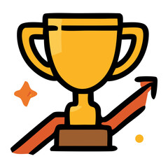 gold trophy cup