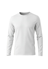 Isolated Clothing White Long Sleeve Shirt Apparel Fashion Transparent