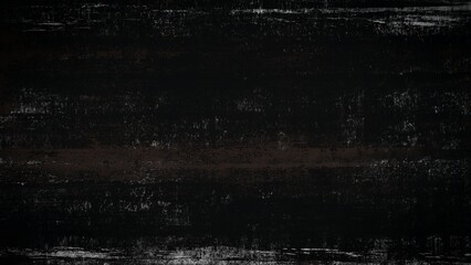 Blurred black and white scratched grunge isolated on background, old film effect. Distressed retro paper cracked texture overlays for space or text.