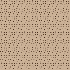 Coffee Bean Seamless Pattern.

