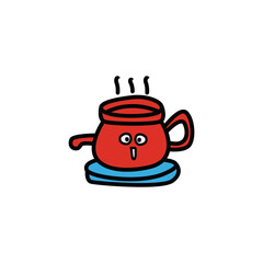 Drink cup icon design vector illustration