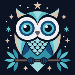 charming-cartoon-owl-sitting-on-a-branch--covered- (1).eps