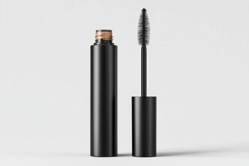 Black Mascara Tube with Wand