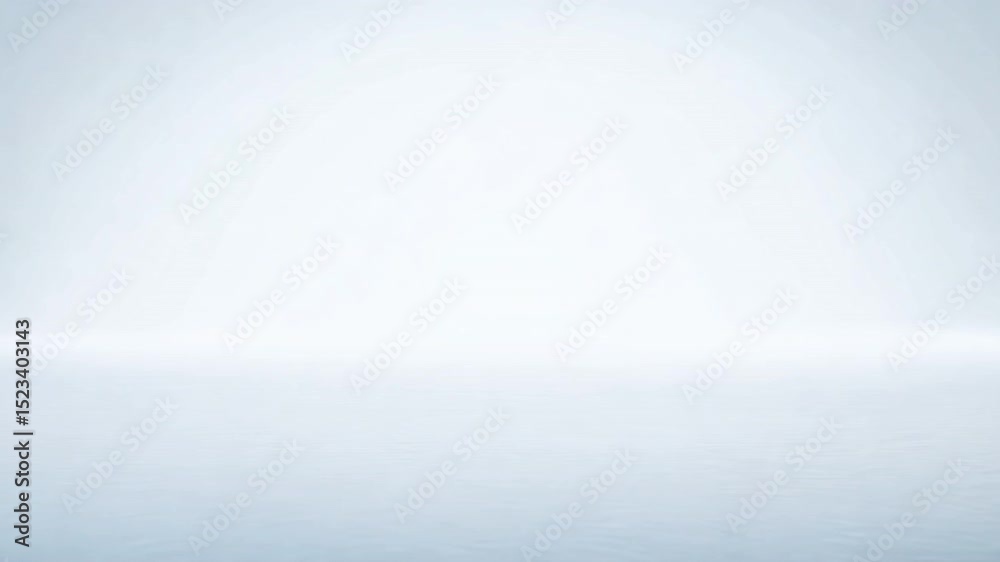 Poster minimalistic and serene background with smooth light gray surface and soft white gradient, creating 