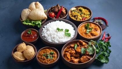 different types of Indian food
