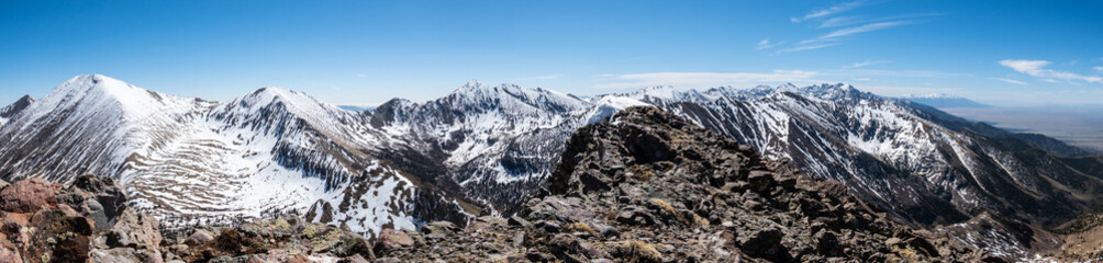 Rugged Colorado Rocky Mountains. Sangre de Cristo Wilderness. 