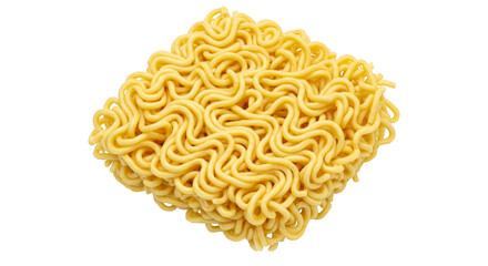 Isolated Transparent Background Raw Noodle Pasta Food Ingredient