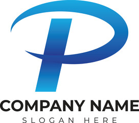 Obraz premium Logo P