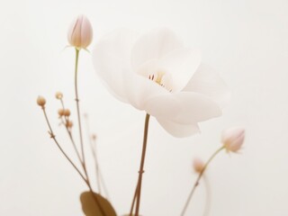 Elegant Floral Minimalism for Online Shopping