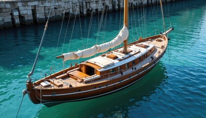 Obraz premium boat on the water